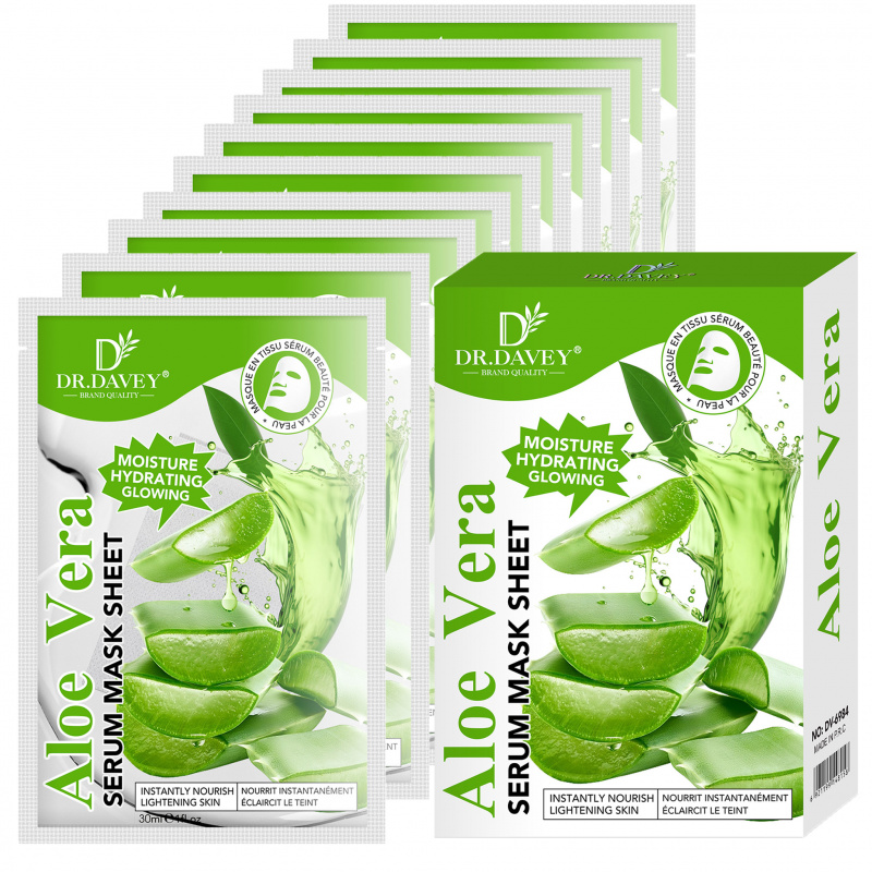 Aloe Vera Serum Facial Mask Sh - Aloe Vera Pot 评论和价格