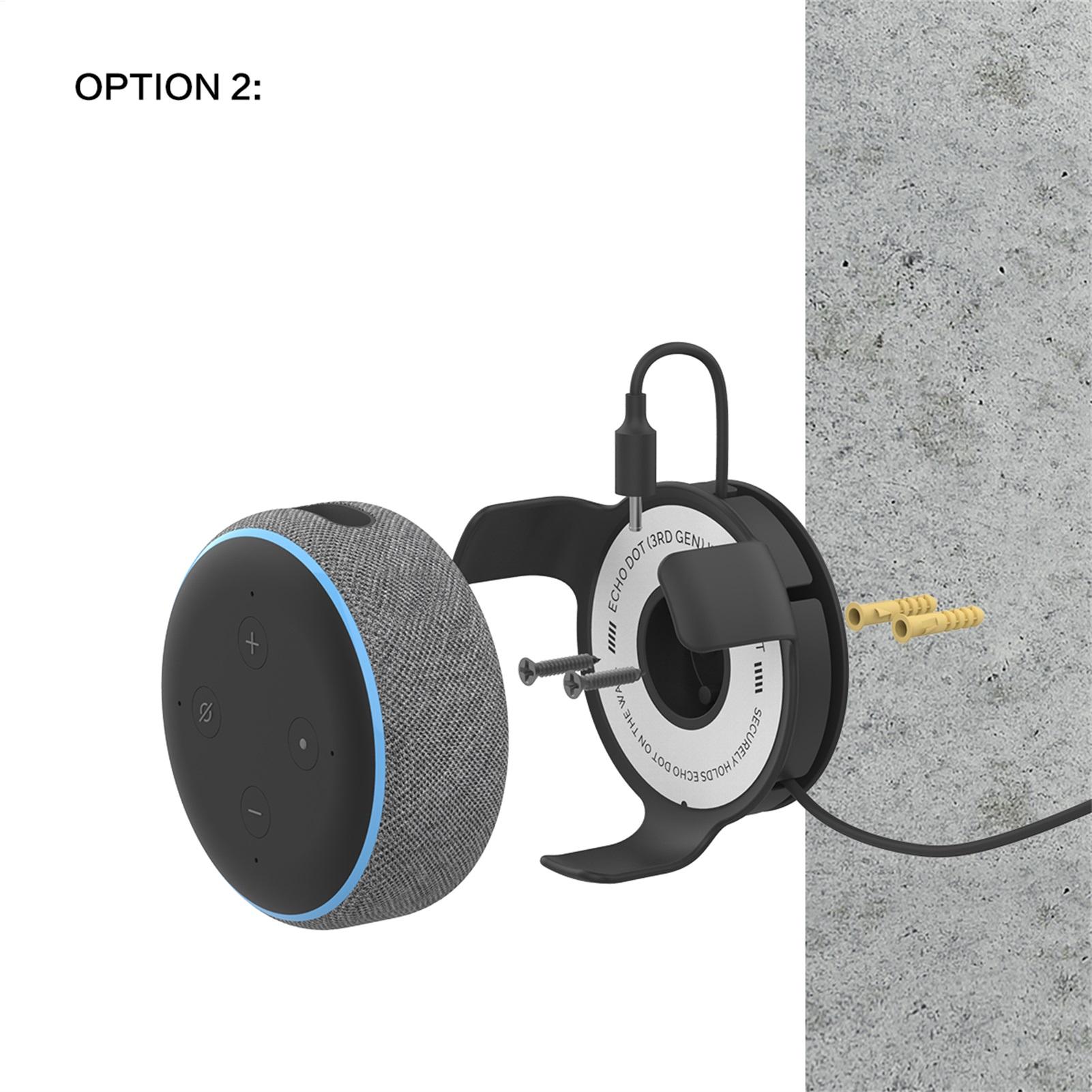 Built In Cable Holder Echo Dot - Amazon Speaker Echo Pop 评论和价格