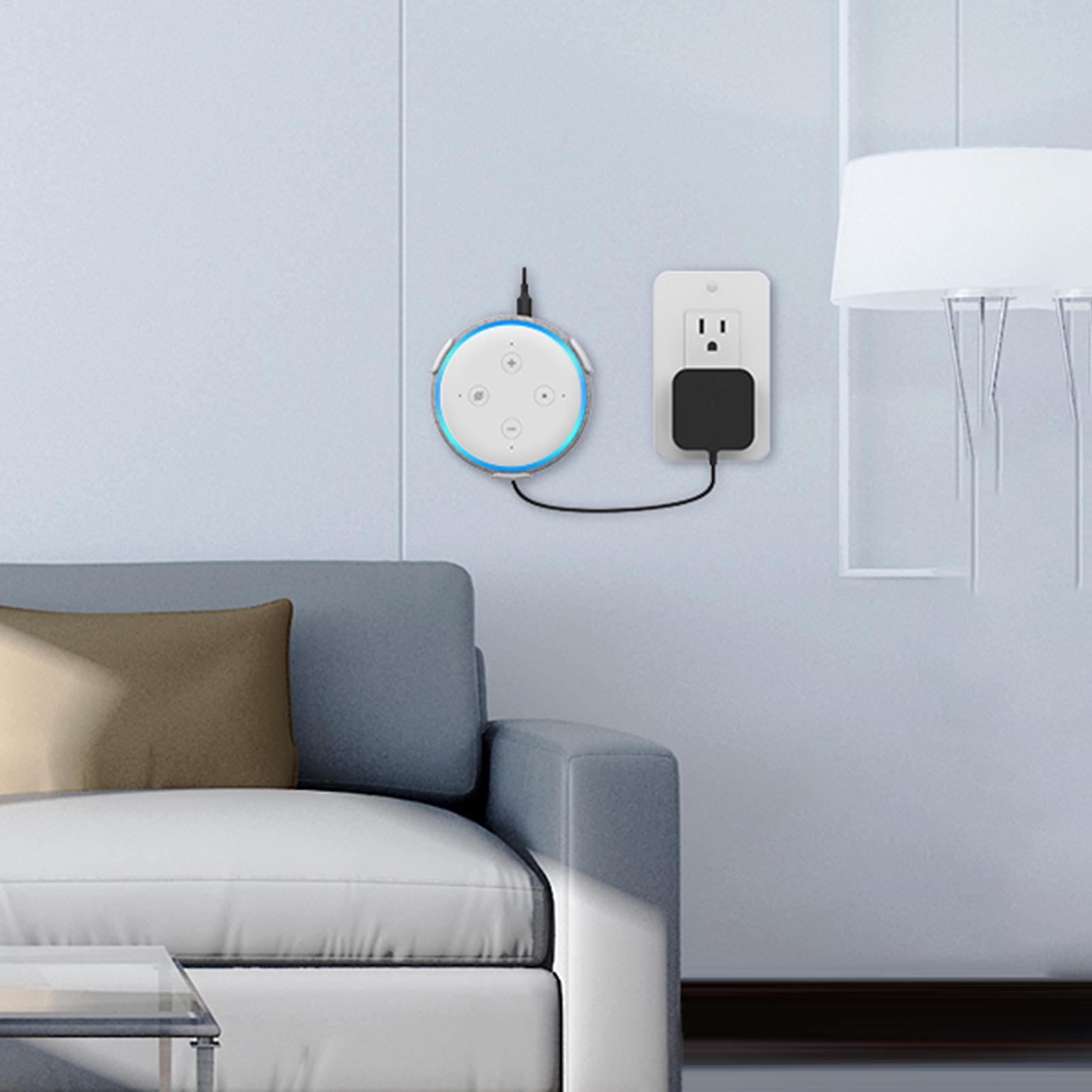 Built In Cable Holder Echo Dot - Amazon Speaker Echo Pop 评论和价格