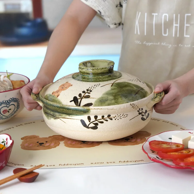 Burnt shallow clay household c - Aloe Vera Pot 评论和价格