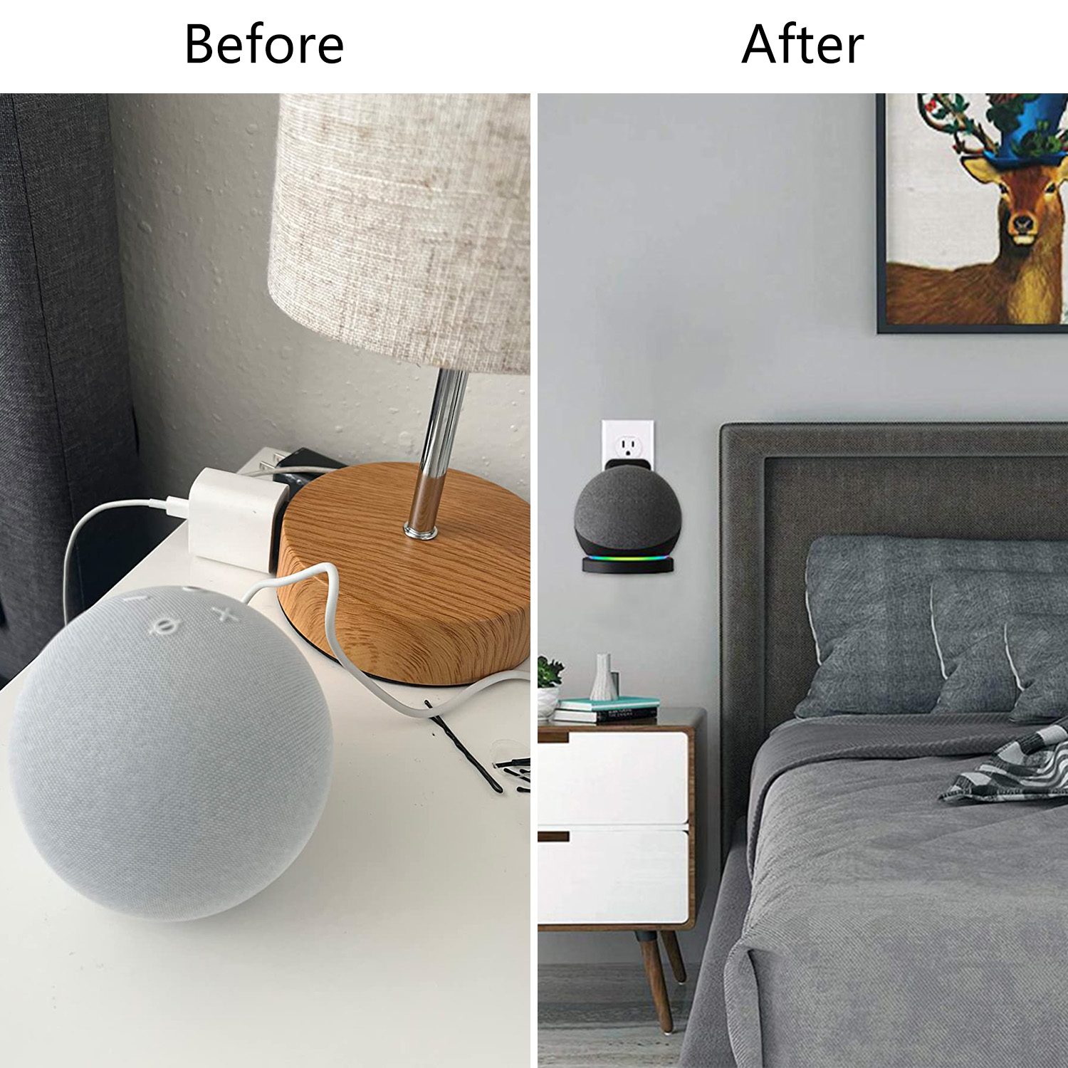 Wall Mount Bracket for Echo Do - Amazon Speaker Echo Dot 5 评论和价格