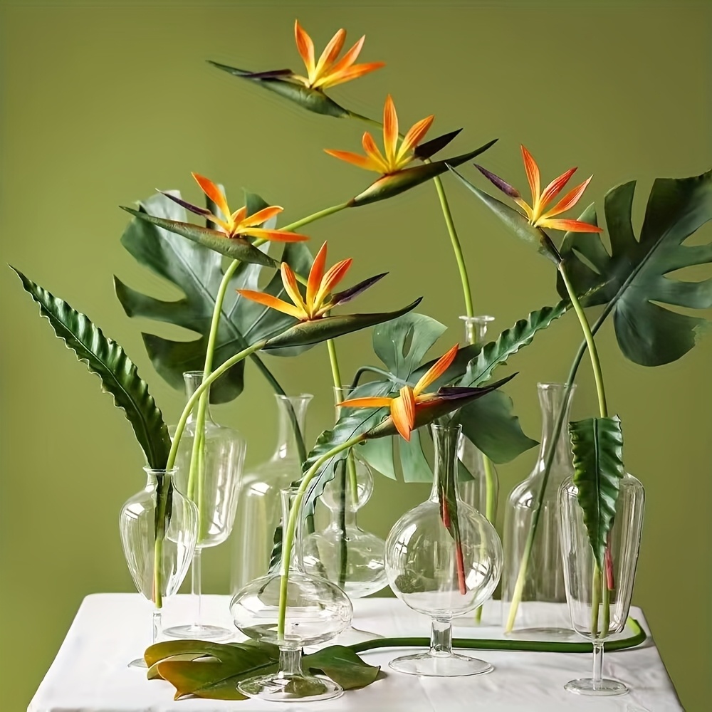 Artificial Flowers Bird of Par - Bird Paradise Strelitzia 评论和价格