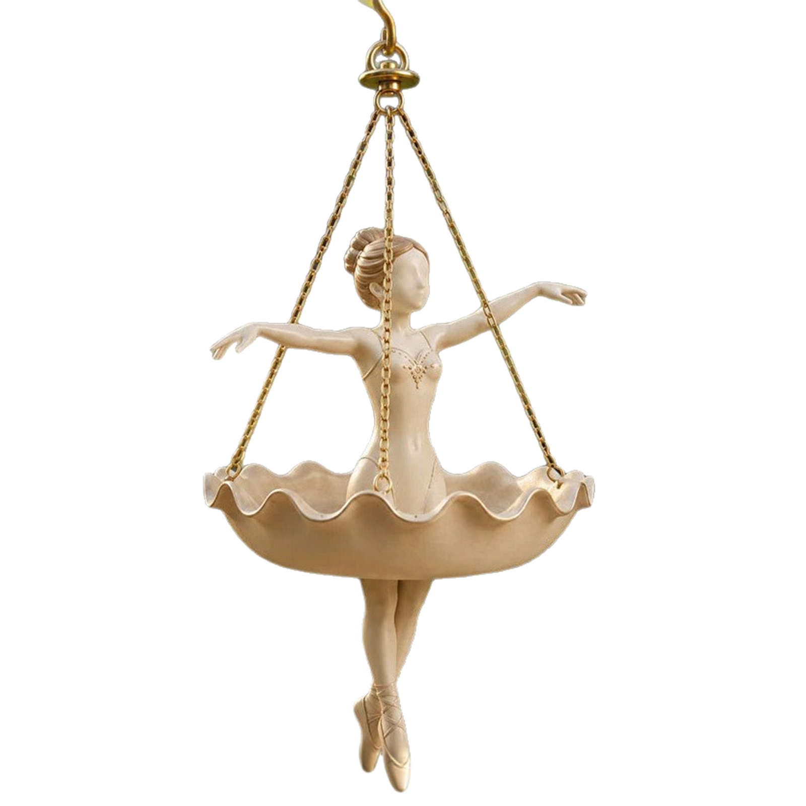 Resin Ballet Dancer Hanging Pl - Spider Plant Hanging 评论和价格
