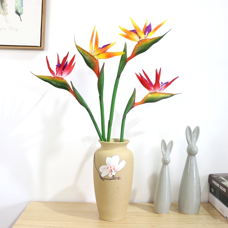 90CM silicone paradise bird st - Bird Paradise Strelitzia 评论和价格