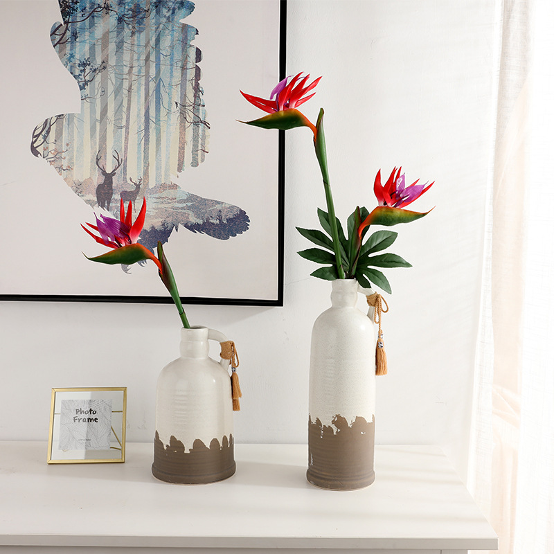 2pcs  Artificial Strelitzia Fa - Bird Paradise Strelitzia 评论和价格