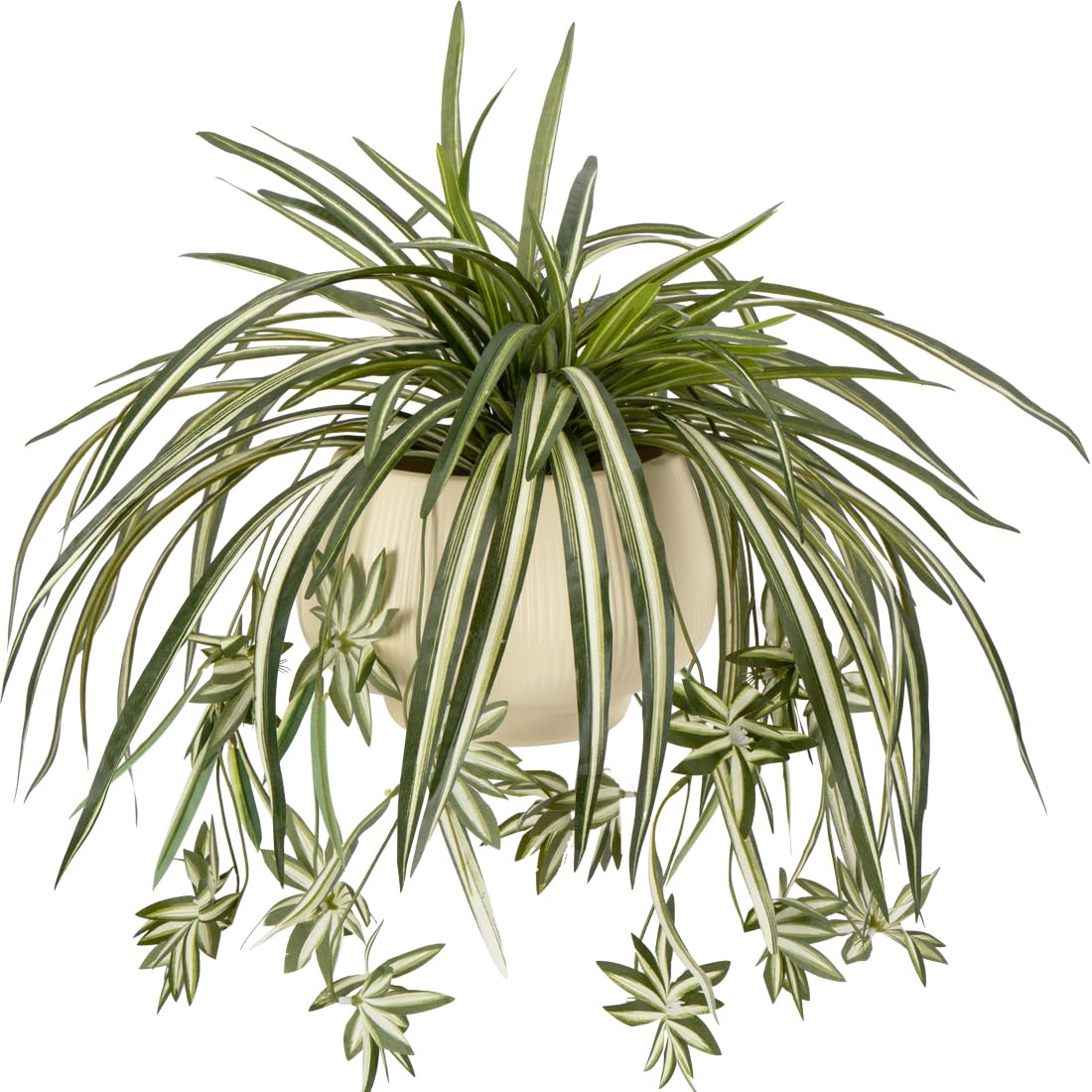 4PCS Artificial Hanging Spider - Spider Plant Hanging 评论和价格