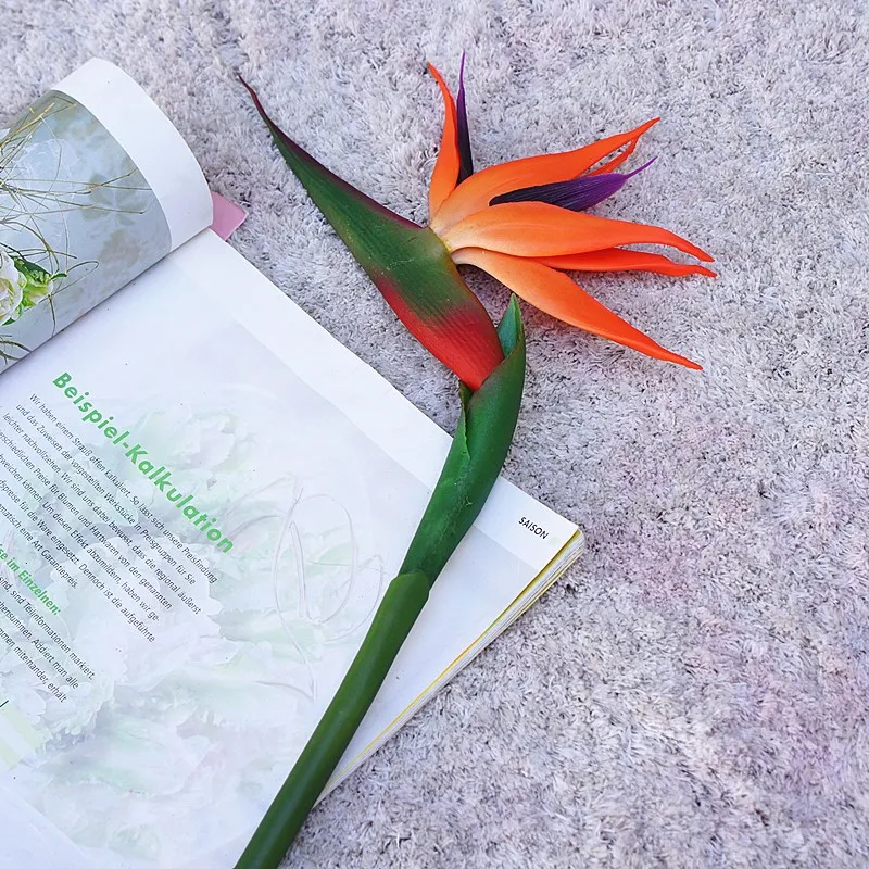 80CM artificial real touch flo - Bird Paradise Strelitzia 评论和价格