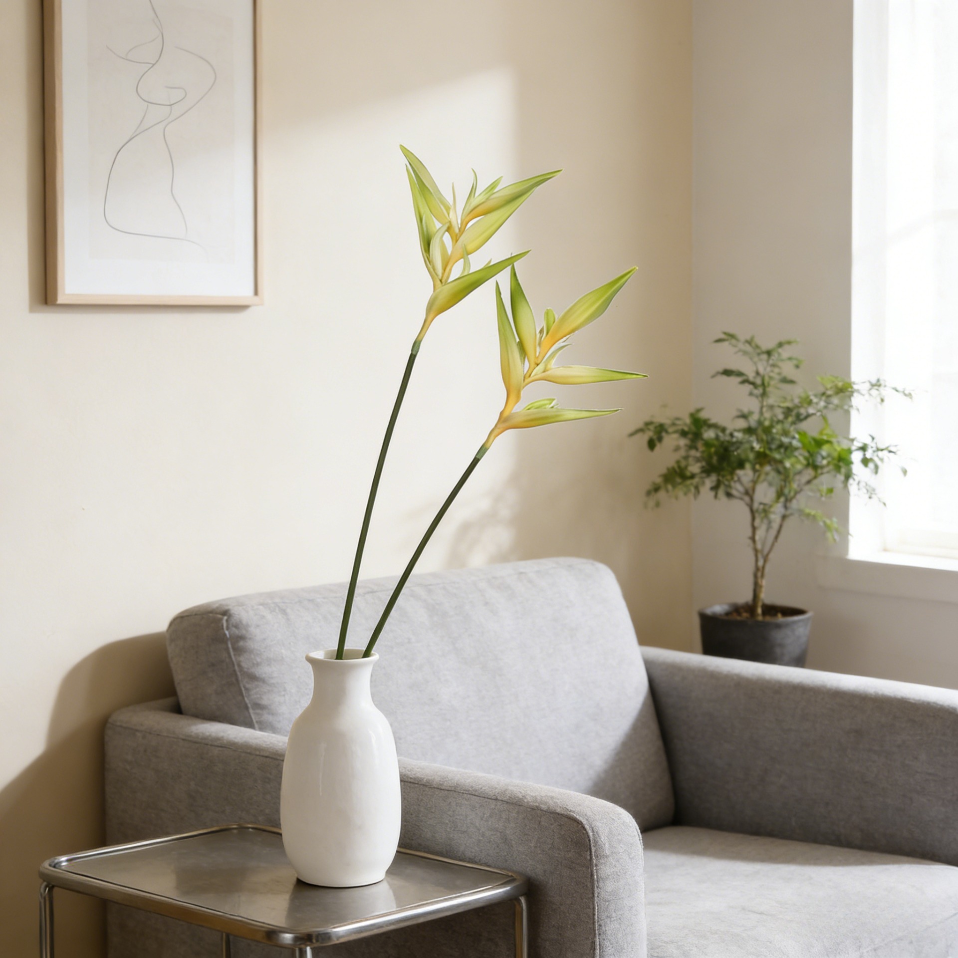 36.6 Inch Artificial Bird of P - Bird Paradise Strelitzia 评论和价格