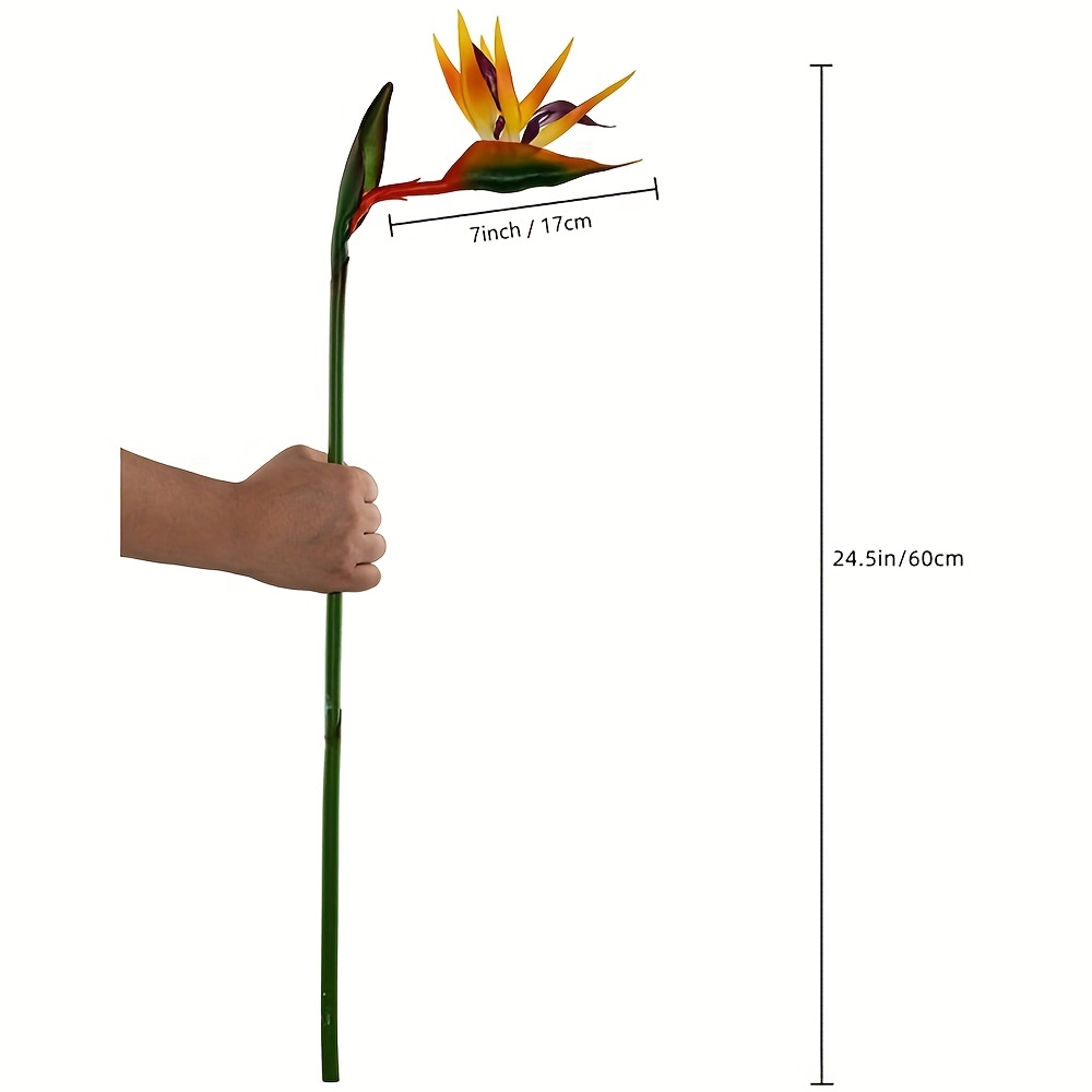 3pcs Artificial Bird Of Paradi - Bird Paradise Strelitzia 评论和价格