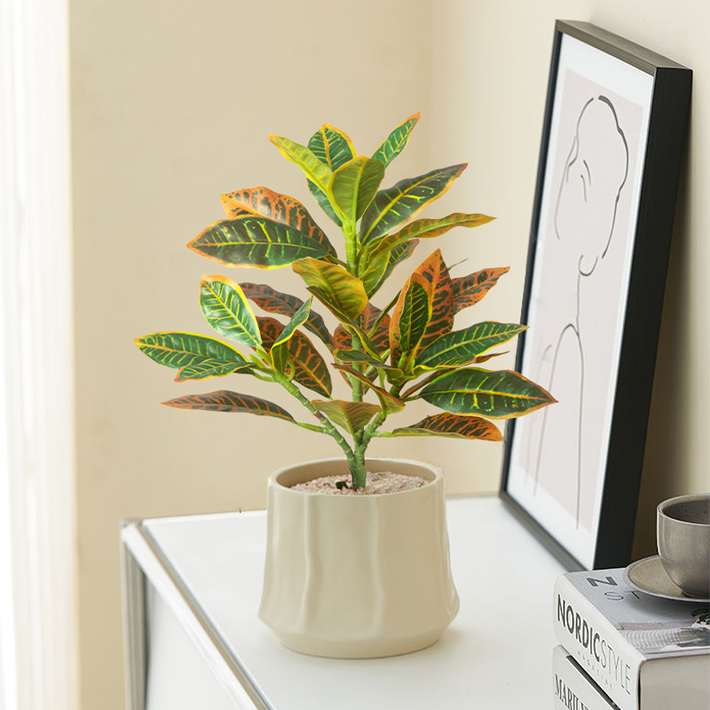 24-41cm Artificial Plants Fake - Ficus Lyrata Tree 评论和价格