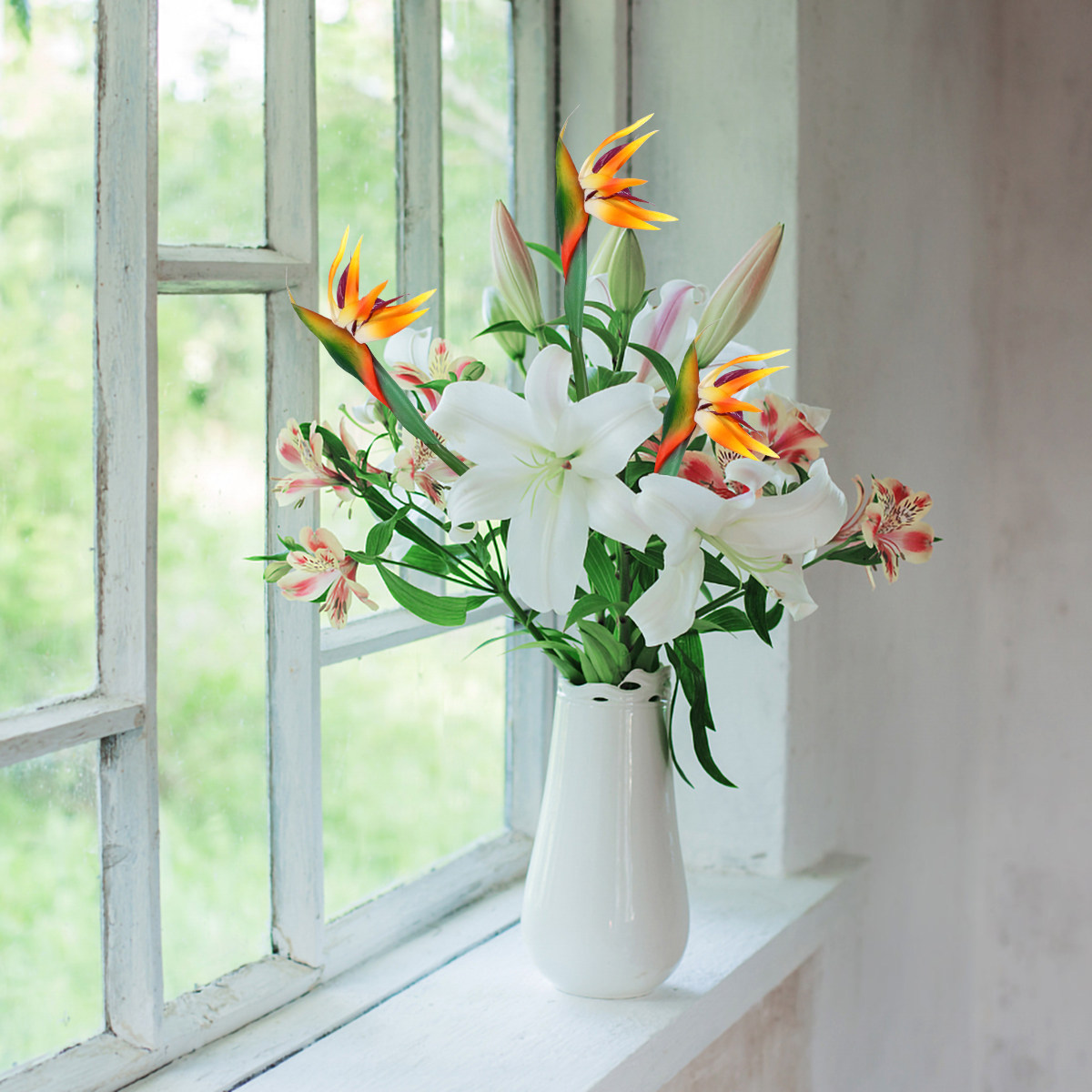 Faux Bird of Paradise Plant Ar - Bird Paradise Strelitzia 评论和价格