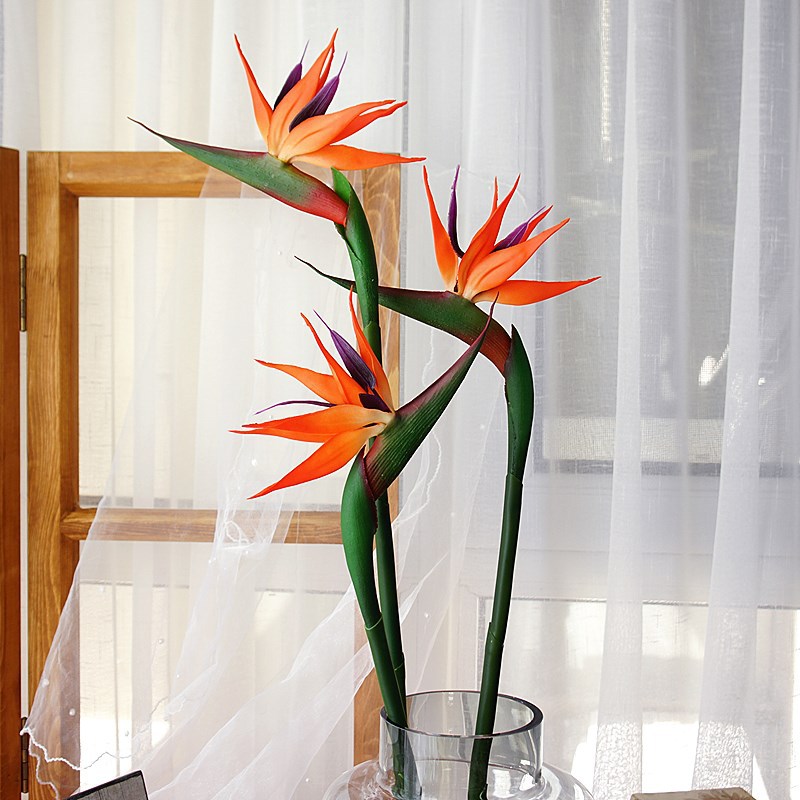 3pcs Artificial Bird Of Paradi - Bird Paradise Strelitzia 评论和价格