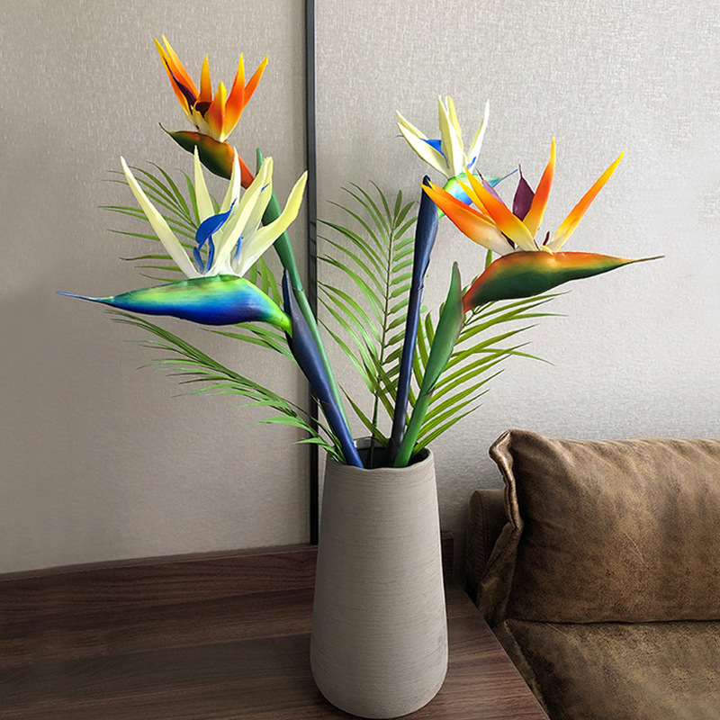 3pcs Artificial Bird Of Paradi - Bird Paradise Strelitzia 评论和价格
